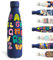 Grsta Gourde, 500ml Gourde Isotherme, Gourde Personnalisée avec des Lettres, Gourde Enfant Sans BPA, Bouteille d'eau anti Fuite, pour l'École, Bureau, Voyage, Sports, Bleu Marine