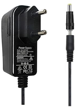 Adaptateur Secteur AC vers DC 12V 1,5A 3.5mm x 1.35mm avec connecteur 5,5mm x 2,1mm