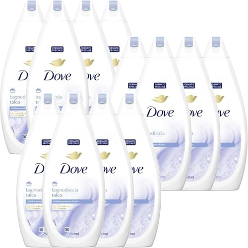 Dove Schönheitsbad Talkum 750 ml (12, Einheiten)