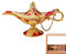 Aladdin-Lampen-Ornament – ​​Aladdins Wunderlampe, 100 g Ornamente aus Zinklegierung, Retro-Metallornamente für Zuhause, Dekorationen für kleine Weihnachts- und Geburtstagsgeschenke, 12 x 6,1 x 4 cm