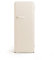 CREATE / RETRO FRIDGE 150 OFF WHITE/Kühlschrank mit Gefrierfach 281L in Cremeweiß, Griff Cremeweiß / 102W, niedriger Energieverbrauch, 150cm, 3 Ablagen, Temperaturregelung,60x60x150cm