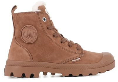 Palladium Damen Pampa Hi Zip WL Stiefel, Braun, 37,5 EU, braun, 37.5 EU