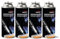Lacor - 68947 - Cartouche de Gaz, Pack 4 Cartouches, Système Push avec Connexion à Baïonnette, Compatible Universel, Chaque cartouche contient 220g, avec Capuchon de Protection et Système de Sécurité