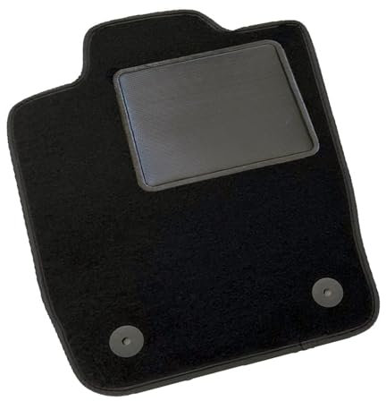 DHCarMats | Autoteppich nur Fahrerseite für Audi A1 8X ab 2010 bis 2018 | Fahrermatte aus Teppichstoff nach Maß | Autozubehör - Fußmatten Automatten 1PZ