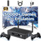 XIXIMENG Super Consola X3 Pro Consola De Juegos Retro 50000+Juegos 40+ Emuladores,EmuELEC4.6 & Android & CoreELEC Sistema 3-En-1,2.4G/5G WiFi & BT5,1000M ethernet,Consola de Juegos portátil (64G)