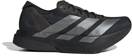 adidas Adizero Adios Pro 4 Herren-Laufschuhe, Black Met Carbon, 46 EU