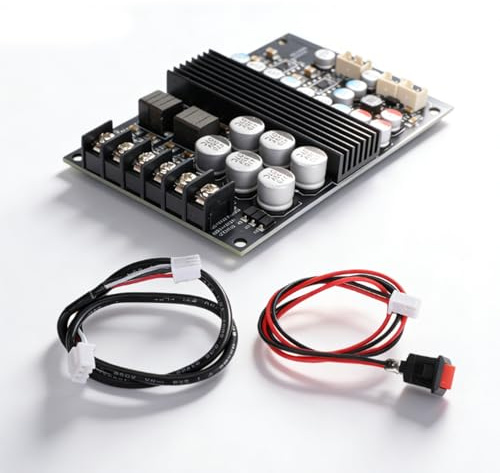 LICAEVEY Power Amplifier Board Kit, Mono Medium Power, 200W Mono 100W Stereo Hi Fi Audio Amplifier with Enhanced Bass, Operational Amp for DIY Audio