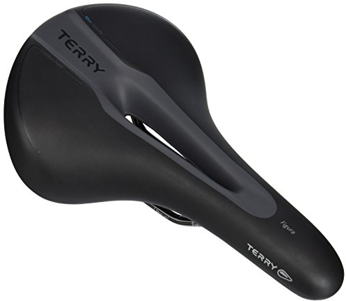Terry Ergon Herren Fahrradsattel Figura, Black, Standard, 42300630