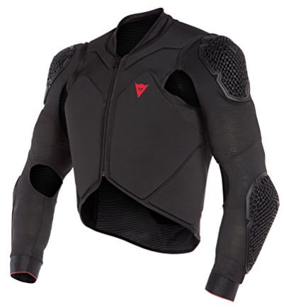Dainese Men's Rhyolite Safety Jacket Lite Protektorenjacke MTB, Schwarz, XL