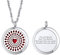 PROSTEEL personalisiert Diffusor Anhänger Edelstahl Parfüm Medaillon Kette für Frauen Männer Ätherische Öle Halter mit 3mm/55cm Kette hohl Floating Locket mit 8 Baumwolle Pads