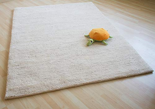 Steffensmeier Berber Teppich Nador | 100% Schurwolle | Handgeknüpft |15/15 Double | Jaspe, Größe: 250x350 cm