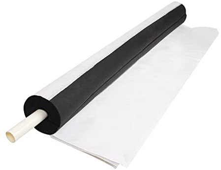 BBGS 2 Stück Selbstklebend Rohrisolierschaum, Klimaanlage Wärmeisolierungsrohr Stark Runde Röhre Rückstand Thermal Wasserrohr Schaum (Color : Style 2, Size : 34mm)