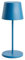 Pertrix LED Akku Gartentisch Leuchte Blau stufenlos dimmbar - IP65 Tisch Lampe ohne Kabel für In- & Outdoor, 2700-3000K, 280 mm hoch, runde Tischlampe Esstisch, moderne LED Tischlampe Outdoor
