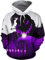 GOOSMI Hoodies Herren 3D Kreative Druck Kapuzenpullover Herren Slim Fit Langarm Sweatshirt Herren Herbst Winter Basic Pulli Halloween Cosplay Streetwear Herren TD-24 S