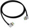 RIIEYOCA da maschio HDMI ad angolo retto di 90 gradi a maschio HDMI ad angolo retto di 90 gradi, cavo di 2.1 ad alta velocità a 48Gbps, supporto 8K@60Hz, ARC, 3D per DVR, HDTV（1M）