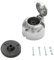 Feuunly Alliage d'aluminium Prise Remorque 7 Broches Femelle, 12V Prise Remorque Connecteur Standard Européenne, Prise avec Joint en Caoutchouc, pour Caravane Camions Voiture Remorque Connecteur