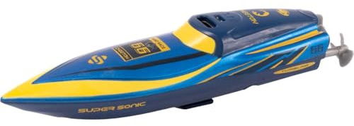 Invento RC 2-CH Mini Stunt Boat ferngesteuert ab 8 Jahre sortierte Farben | Vorwärts, rückwärts sowie Überschläge nach links und rechts. Fahrzeit ca. 9 Min. inkl. USB-Ladekabel Für Pool und Wanne