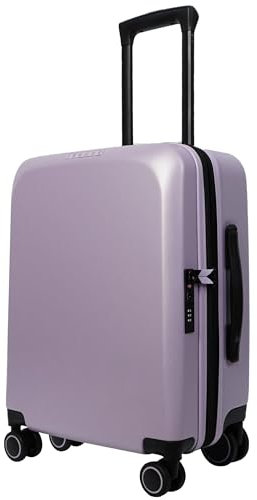 ABISTAB Verage Handgepäck Koffer 4 Rollen Reisekoffer [FREELAND] Hartschalen-Koffer Rollkoffer Zwillingsrollen Gepäck