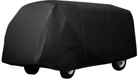 Cubierta del Coche Funda Autocaravana para VW T2 T25 Lavable Resistente Impermeable Parasol Transpirable Funda Autocaravana Funda Todo Cuerpo para Exteriores