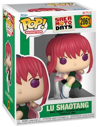 Funko POP! Animation: Sakamoto Days - Lu Shaotang | Official Anime Merch - Collectable Vinyl Figurine for Shelf Display - Birthday Gift Idea for Fans and Collectors