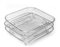 XTDMJ 3 capas Air Fryer Racks, Air Fryer Accesorios Square 304 Acero Inoxidable Rack, Freidora de aire caliente Accesorios Airfryer Accesorios para freidora de aire Cosori, rejilla de barbacoa