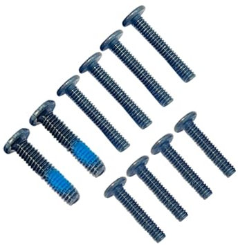 Gintai 10pcs Screw Kit for ASUS X555 X555L X555LA X555LD X555LN X555Q X555QA F555 F555LA F555U K555 K555L W509 W519 VM510 Laptop Frame Screws Fixing Screws for Computer Background
