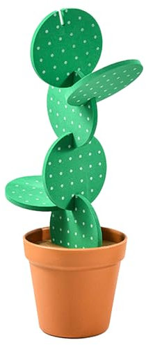 Cactus Coasters - Coasters - Cactus Coaster For Drinks | No Slip Insulation Cup Mat Set - Heat Resistant Tabletop Protection Mat For Dining Table Coffee Desk Tea Mug Glasses Home Decor