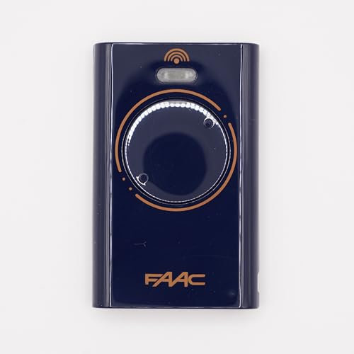 XT2 433 SL BLEU 787014 – Télécommande portail 2 canaux – 433,92 MHz – Compatible récepteurs SL – Codage Rolling Code + 1 porte-clés DOMOBIP (Bleu - Lot de 1)