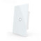 Interruptor inteligente, Smart Switch Control de voz de Alexa Cable neutro/Sin cable neutro Interruptor de luz táctil(1 gang White)