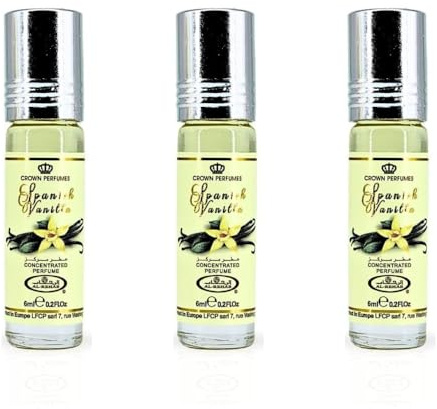 Ayat Perfumes 50 ml Eau de Parfum Arab für Damen und Herren, hergestellt in Dubai, Hinweise: Weißer Moschus, Milchschokolade, Vanille, Zimt, Rosen (Spanish Vanilla x 3)