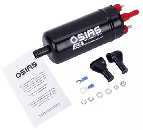 OSIAS 12V Inline Universal High Pressure Fuel Pump Replacement 0580464070 0580464038