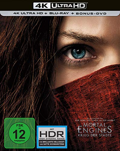 Mortal Engines Krieg der Städte 4K UHD + BD Steelbook [Blu-ray] [Exklusiv bei Amazon]