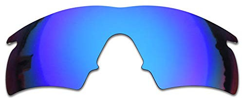 SOODASE Pour Oakley M Frame Hybrid Des lunettes de soleil Bleu Verres de remplacement polarisés