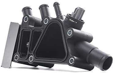 THERMOTEC D2G006TT Thermostatgehäuse Kompatibel mit FORD Fiesta Mk5 Schrägheck JH1, JD1, JH3, JD3 1136703 1149617 1149620