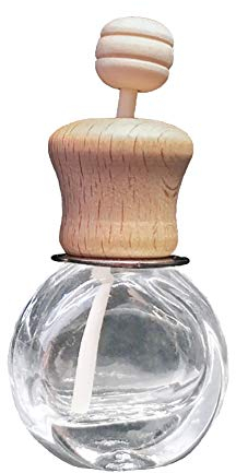 JIHUOO 3 Pcs Refillable Car Essential Oil Diffuser Vent Clips Empty Air Freshener Bottles Aromatherapy Fragrance Container