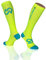 under pressure SPORT KOMPRESSIONSSTRUMPF ULTRALIGHT (starke Kompression: 20-22mmHg) Höchste Qualität-Made in Germany! (neon gelb, 35-38)