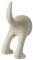 Ikea BASTIS Wandhaken für Hunde, Beige, 12 cm, 3 Stück