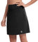M MOTEEPI Modest Knee Length Skorts Skirts for Women Tennis Athletic Golf Skort with Pockets UV Protection High Waist Black L