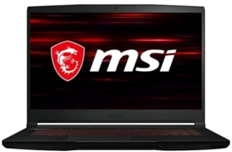MSI 2021 GF63035 | Portátil para Juegos Full HD de 15.6 Pulgadas | Intel Core i5-10200H | 8GB DDR4/3200MHz, 256GB SSD (PCI-e) | Negro, Windows 10 Home