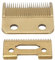 Sonew Lame de Tondeuse à Cheveux, Accessoire de Lame de Tondeuse de Rechange Professionnel en Acier Inoxydable, Pièces de Tondeuse à Cheveux Réglables pour Tondeuses Wahl