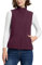 33,000ft Weste Damen Outdoor Leichte Softshell-Weste Ärmellose Jacke Winddichte Fleece Damenweste für Laufen Golf Wandern Violett 36