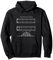 Notenblatt ohne Noten - The Sound of Silence Musiker Outfit Pullover Hoodie