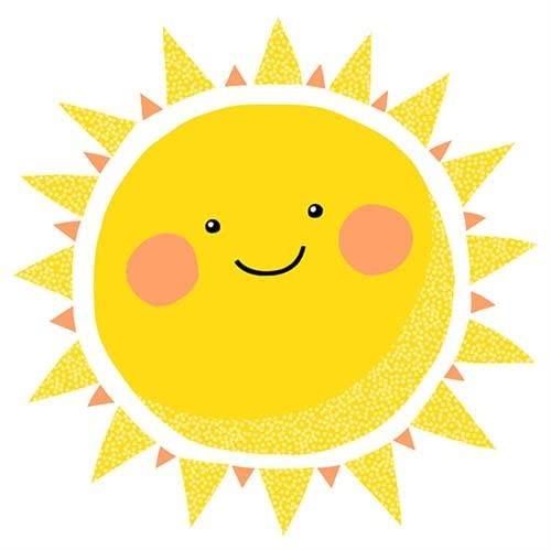 Braun & Company Servietten Happy Sun, 33 x 33 cm 20er Pack Tischservietten