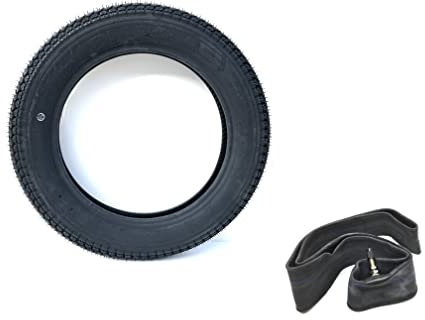 Reifen + Schlauch 3.00-12 47J TT passend für Simson SR50 SR80, Yamaha PW80 TT-R 90 110, Puch DS VZ, Malaguti Grizzly – Reifenset Moped Roller Classic