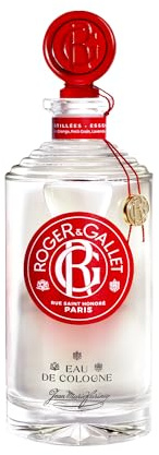 ROGER & GALLET Roger&Gallet Eau de Cologne Jean Marie Farina – Eau de Cologne mit ätherischen Ölen Zitrone, Orange, kleine Körnung, Lavendel & Rosmarin – ein köstliches und belebendes