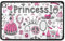 Prinzessin Elements Krone Schublade Zuggriff 4 Stück für Kommode Küche Schrank Kleiderschrank