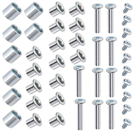 Fvoagaou Inline Skate Achsen Abstandshalter Distanzschraube, Skate Rad Lager Distanzscheibe, Rollschuh Skate ZubehöR Teile mit Achsen und Achsen Schrauben und SchraubenschlüSsel,A