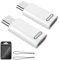 TiMOVO Lightning Buchse auf USB C Stecker Adapter, 2 Stück Adapter Lightning auf USB C mit PD 35W Schnell Laden/Datenübertragung für iPhone 15/16/Pro/Pro Max/Plus/iPad Pro/Air