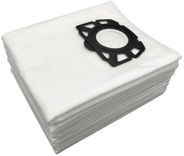 5 pièces/lot sacs à poussière de sac filtrant d'aspirateur. Compatible for Vorwerk ET118 AF493 VK119 VK118 VK120 VK122. Pièces de sac d'aspirateur