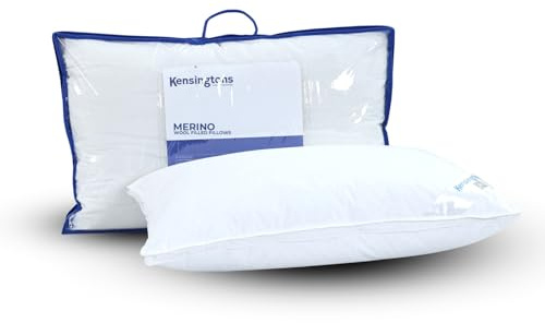 KENSINGTONS Luxury Bedding Kissen mit Merinowolle gefüllt, 1 Stück